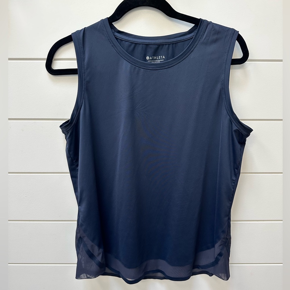Athleta Women's Dark Blue Tank Top